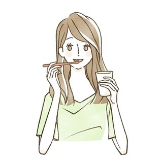 歯ブラシは優しく持って力任せに強く磨かない